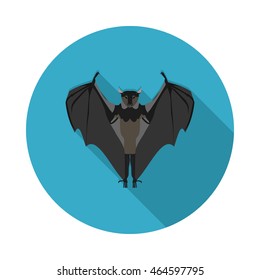 flat icon bat in vector format eps10