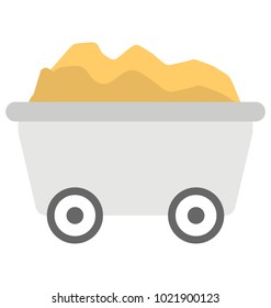 
Flat icon of a bathtub with a bubble bath
