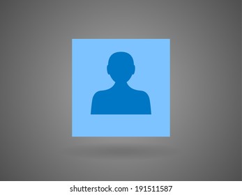 Icono plano del hombre de negocios