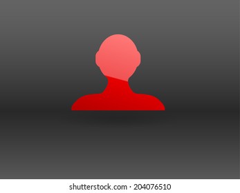 Icono plano del hombre de negocios
