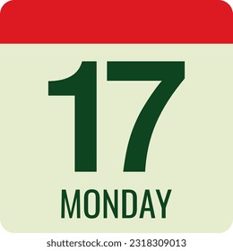 Flacher Symbol-Kalender einzeln auf weißem Hintergrund.