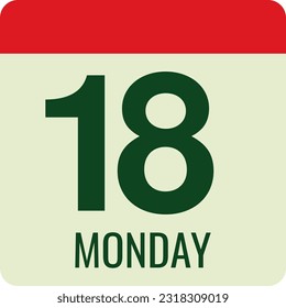 Calendario de icono plano aislado en fondo blanco.