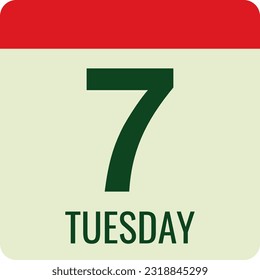 Flacher Symbol-Kalender einzeln auf weißem Hintergrund.