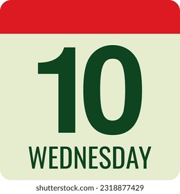 Flat icon calendar isolated on white background.