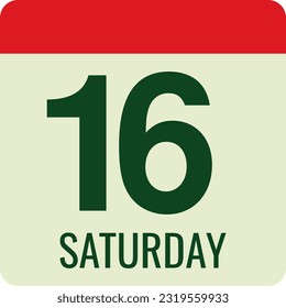 Flat icon calendar isolated on white background.