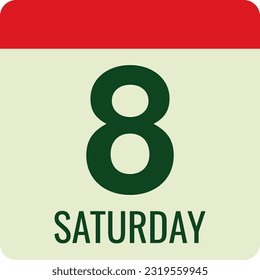 Calendario de icono plano aislado en fondo blanco.