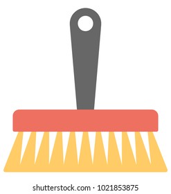 
Flat icon of a carpet cleaner 
