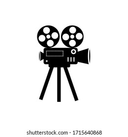 Flat icon of cinema. vector illustration