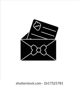 Flat Icon Classic Mail Envelope Vector Illustration For Stationery and Education Design Theme.