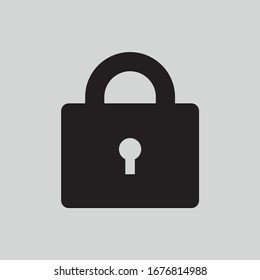 flat icon closed padlock vector. - Powered by Shutterstock - Get 15% off with code: PIKWIZARD15