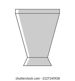 Flat icon coffee filter coffee shop