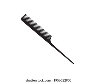 Flat icon combs isolated on white background. Beauty saloon.