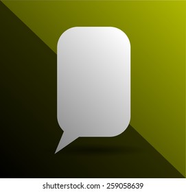 Flat  icon of a communication