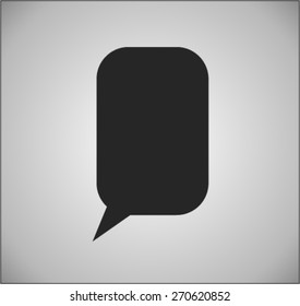 Flat  icon of a communication