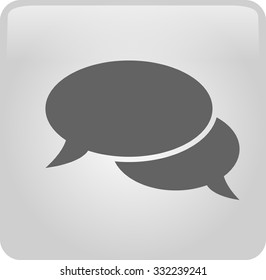 Flat  icon of a communication