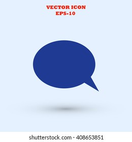 Flat icon of a communication