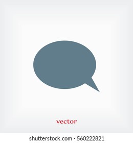 Flat icon of a communication, flat design best vector icon