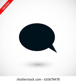Flat icon of a communication, flat design best vector icon