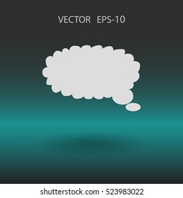 Flat  icon of a communication. vector illustration