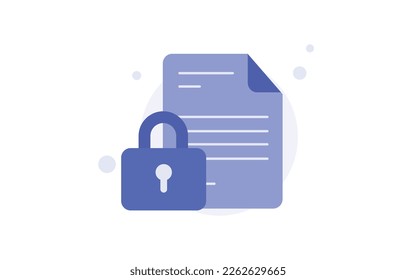Flat icon Content UnAvailable for web