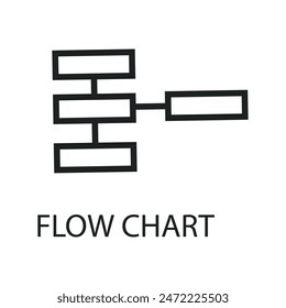 flat icon data analyst vector design