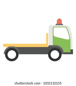 
Flat icon design of emergency vehicle
