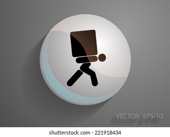 Icono plano de la divinidad