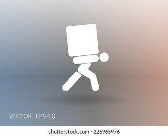 Icono plano de la divinidad