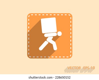 Icono plano de la divinidad
