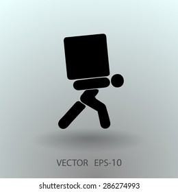 Icono plano de la divinidad