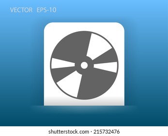 Flachsymbol der DVD