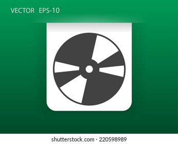 Flachsymbol der DVD