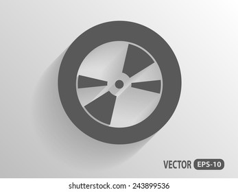 Flachsymbol der DVD