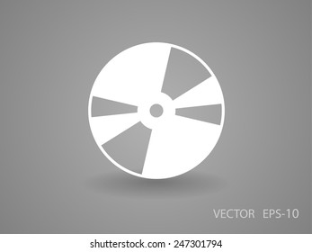 Flachsymbol der DVD