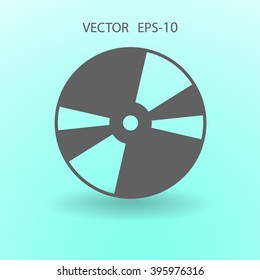 Flachsymbol der DVD