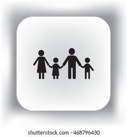 Flat icon family.
