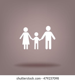 Flat icon family.