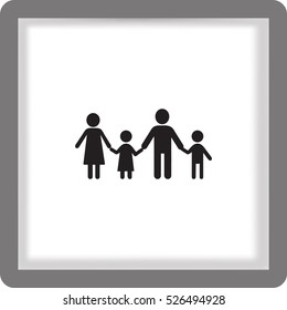 Flat icon family.