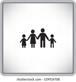 Flat icon family.