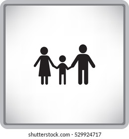 Flat icon family.