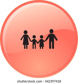 Flat icon family.