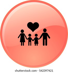 Familia de iconos plana. 