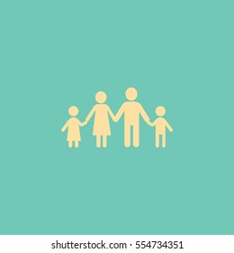 Flat icon family.