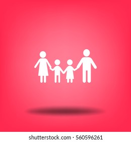 Flat icon family.