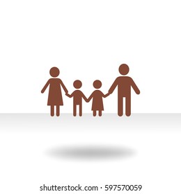 Flat icon family.