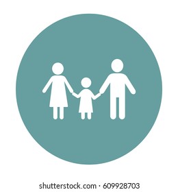 Flat icon family.