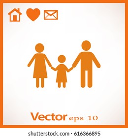 Flat icon family.