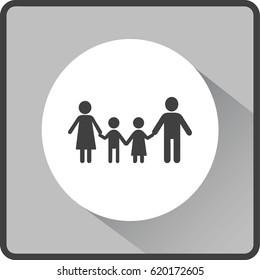 Flat icon family.