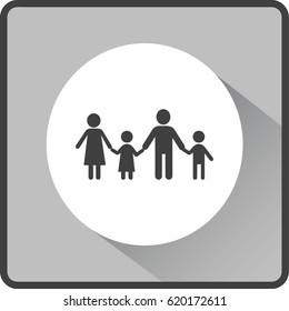 Flat icon family.