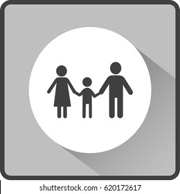 Flat icon family.